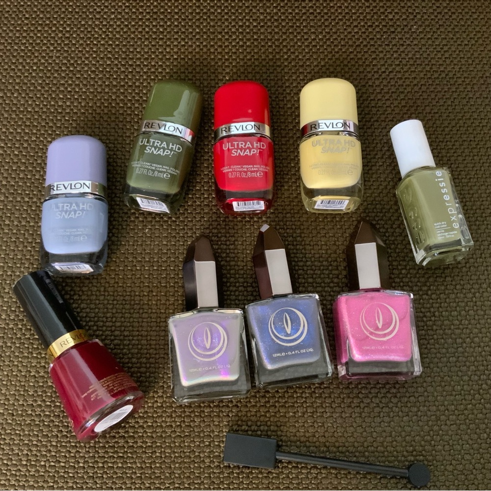 nail polish‎ bundle mooncat revlon quick dry magnetic essie reward exclusive